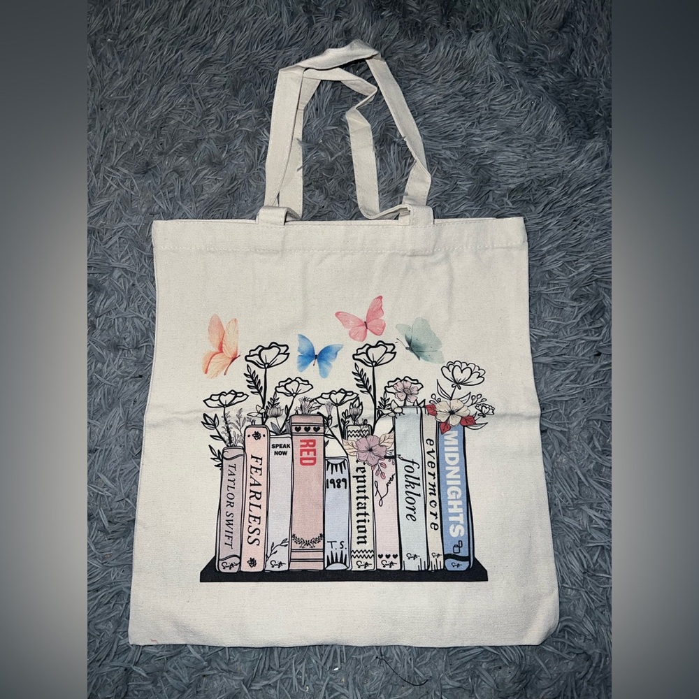 NWOT Taylor Swift The Tortured Poets Department  album book tote bag